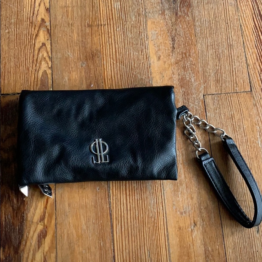 JLo Black Wristlet